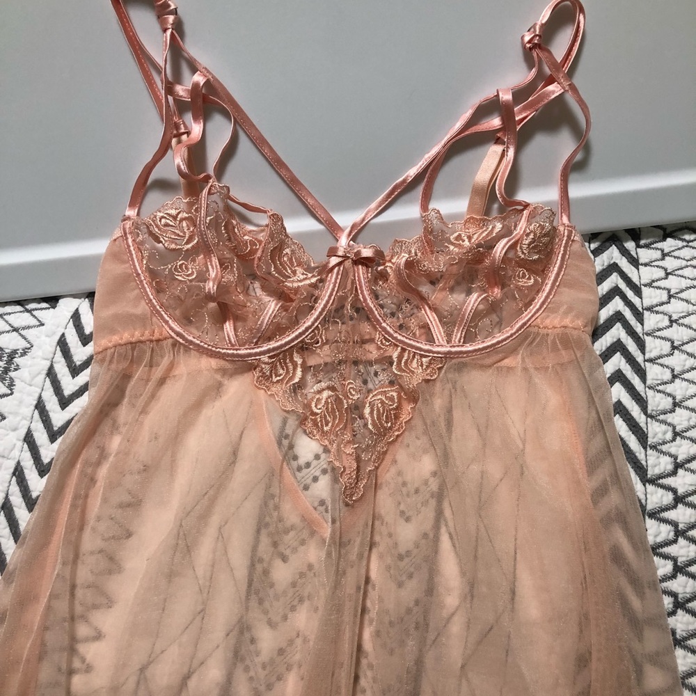 Peach Colored Nightie